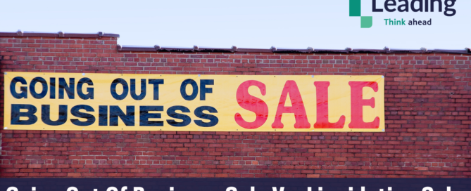What's the difference between going out of business sales and liquidation sales?
